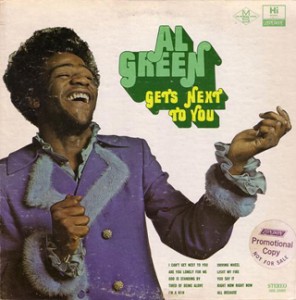 Who couldn't resist this striking image of Al Green?