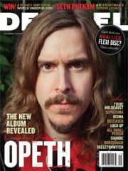 Opeth Decibel Magazine cover