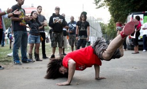 Breakdancing is alive and well at Afropunk Fest