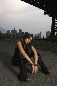 krista These boots were made for fighting: J Records recording artist Krista