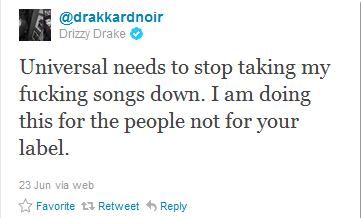 drake universal twitter